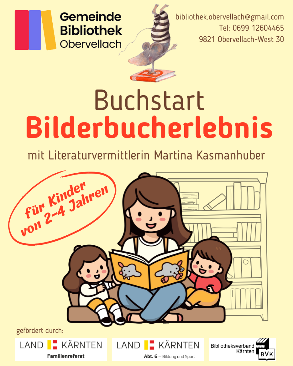 Buchstart Bilderbucherlebnis
