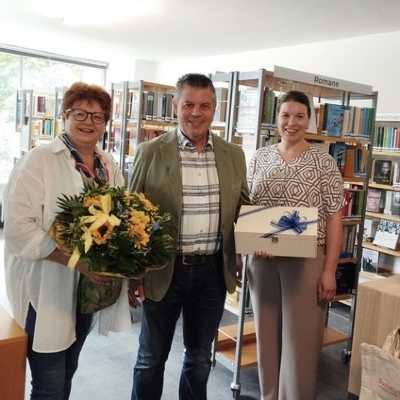 Wiedereröffnung mit Bürgermeister